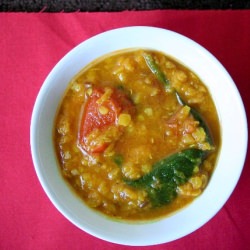 Red Lentil Dahl - Recipe photo by cacahuete