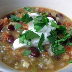 Refried Bean Soup - Recipe photo by Megan
