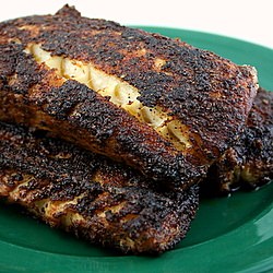 Old Bay Blackened Halibut - Recipe photo by launate