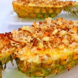 Gratineed Pineapple - Recipe photo by Cathy