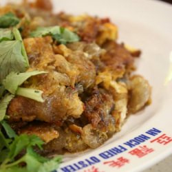 Crispy Fried Oyster Omelette - Recipe photo by Camemberu
