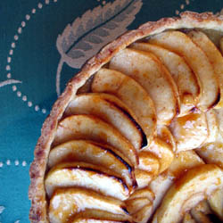 Apple Tart with Dulce de Leche - Recipe photo by cardamomaddict
