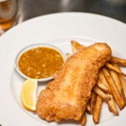 Fish n' Chips With Curry Sauce - Recipe photo by norecipes