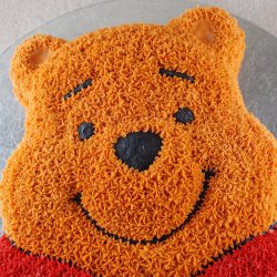 Winnie the Pooh Chocolate cake - Recipe photo by cakebrain