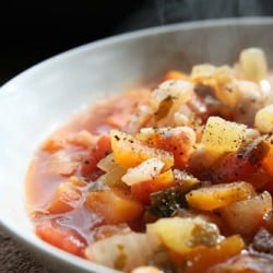Umbrian Bean Soup - Recipe photo by DebIFF