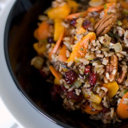 Wild Rice Loaded With Goodies - Recipe photo by tastypalettes