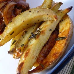 Rosemary Roasted Fingerling - Recipe photo by HoneyB