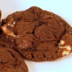 Gooey Double Chocolate Cookies - Recipe photo by patsyk