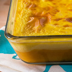 Two-layer Pumpkin Pudding - Recipe photo by hsaba