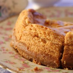 Light Luscious Apricot Cheesecake - Recipe photo by avecgourmandise