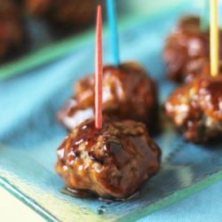Meatballs in Sweet Asian Sauce - Recipe photo by DineandDish