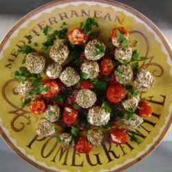 Middle Eastern Labneh Balls - Recipe photo by The Crispy Cook