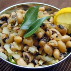 Seasoned Black Eyed Peas - Recipe photo by curryinkadai
