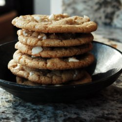 White Chocolate Macadamia Cookies - Recipe photo by my gourmet love affair