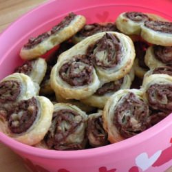 Nutella Palmiers - Recipe photo by hornedfroggy