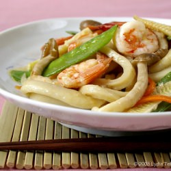 Yaki Udon - Recipe photo by mykitchen