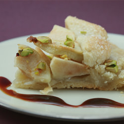 Apple Rose Water Pie - Recipe photo by foodlibrarian