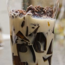 Coffee Jello - Recipe photo by chowtimes