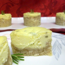 Chevre Cheesecake - Recipe photo by Megan