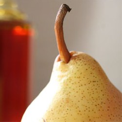 Golden Pear Baked for Lunch - Recipe photo by licking my lips