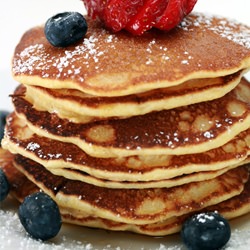Cornmeal Pancakes - Recipe photo by foodlibrarian