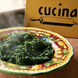 Umbrian Field Greens - Recipe photo by DebIFF
