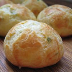 Goat Cheese and Herb Gougeres - Recipe photo by eggsonsunday