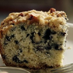 Blueberry Crumb Cake - Recipe photo by SingForYourSupper