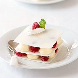 Vanilla Mousse and Chocolate - Recipe photo by Tartelette