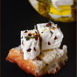 Marinated Feta - Recipe photo by tastypalettes