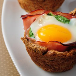 Egg, Ham, and Cheese Cups - Recipe photo by Coco Bean