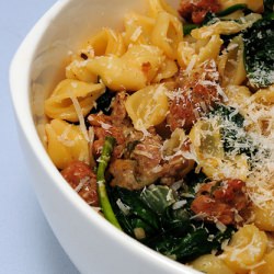 Sausage and Spinach Shells - Recipe photo by Coco Bean