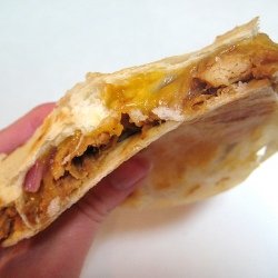 Barbecue Chicken Quesadillas - Recipe photo by realmomkitchen