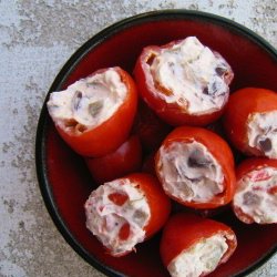 Stuffed Peppadew Peppers - Recipe photo by Show Me Vegan