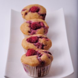 Raspberry Muffins - Recipe photo by Coco Bean