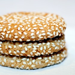 Sesame Cookies - Recipe photo by elanaspantry