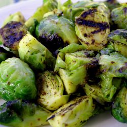 Grilled Brussels Sprouts - Recipe photo by LauraFlowers
