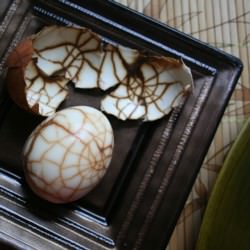 Cha Yip Dan – Chinese Tea Eggs - Recipe photo by barefootkitchenwitch