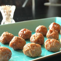 Easy Appetizer – Glazed Ham Balls - Recipe photo by designergirl007