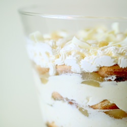 Chocolate Trifle with Spiced Pears - Recipe photo by Chanel11