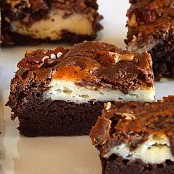 Cream Cheese Swirl Brownies - Recipe photo by RecipeGirl