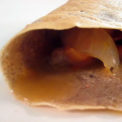 Ratatouille Buckwheat Crepes - Recipe photo by recessionipes