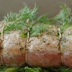 Pork Loin with Rosemary and Fennel - Recipe photo by savoringtimeinthekitchen