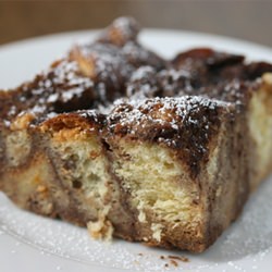 Chocolate Bread Pudding - Recipe photo by foodlibrarian