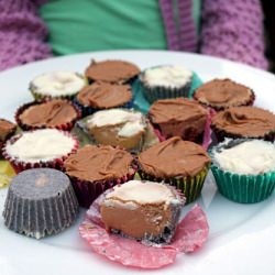 3 Types Homemade Peanut Butter Cups - Recipe photo by NotQuiteNigella