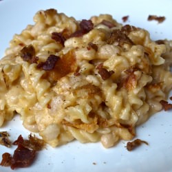 Cheesy Mac n' Beans - Recipe photo by aloadofbeans
