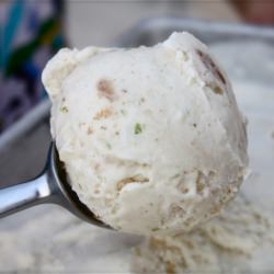 Coconut Lime Crunch Ice Cream - Recipe photo by aggieskitchen