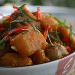 Thai Pumpkin and Chicken Curry - Recipe photo by pixen
