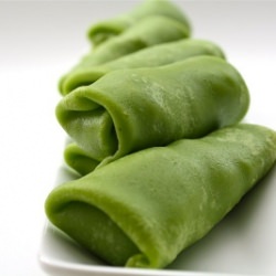 Kuih Dadar (Coconut Crepes) - Recipe photo by seasaltwithfood