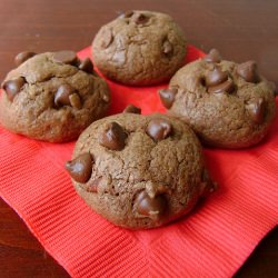 Double Chocolate Chip Cookies - Recipe photo by cheery b